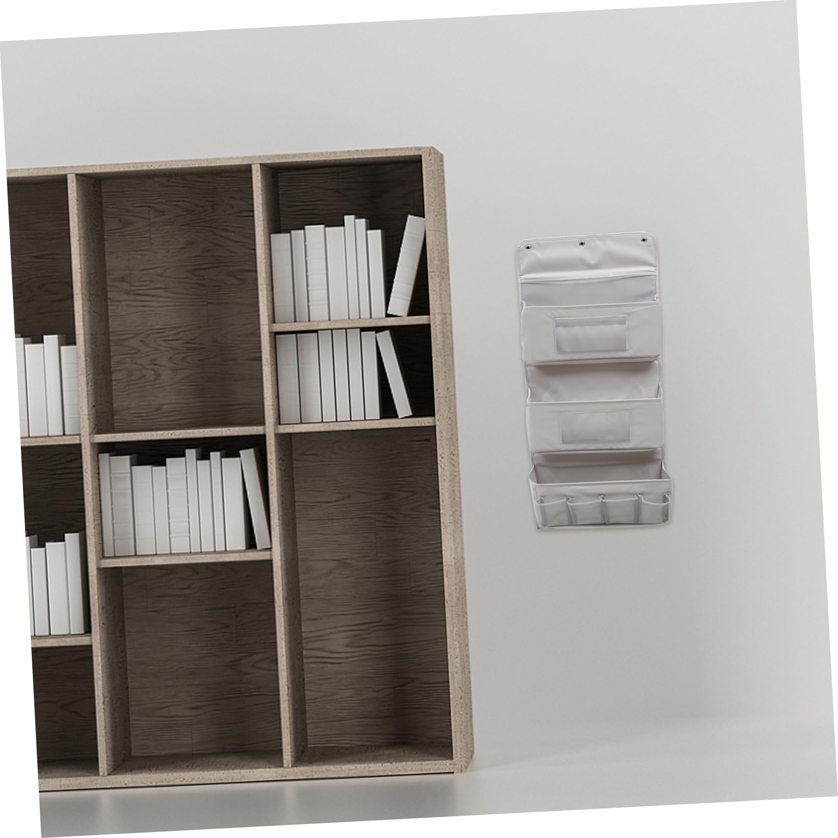 VALICLUD Bolsa de Almacenaje Colgante para Puerta de Armario 3 Capas, Fabricada en Poliéster Plegable para Almacenamiento Hogar o Estudio