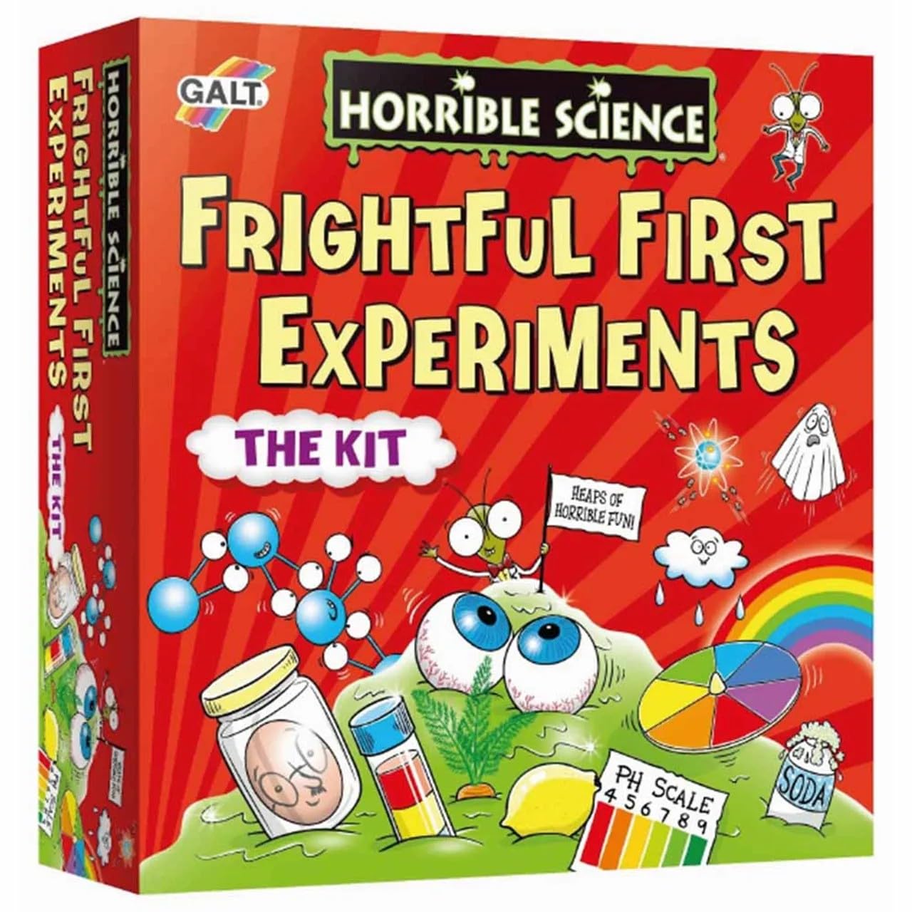 Galt Toys, Horrible Science - Frightful First Experiments, Science Kit for Kids, Ages 6 Years Plus
