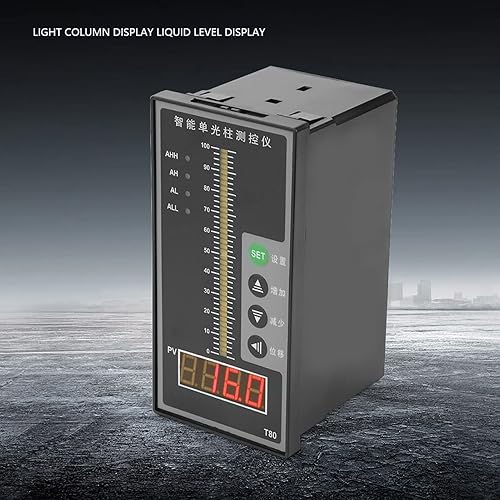 Miniatura 2 de ViaGasaFamido Pantalla de nivel de líquido AC220V Pantalla de nivel de agua Contorller de presión inteligente T80 4-20mA Nivel de visualización de