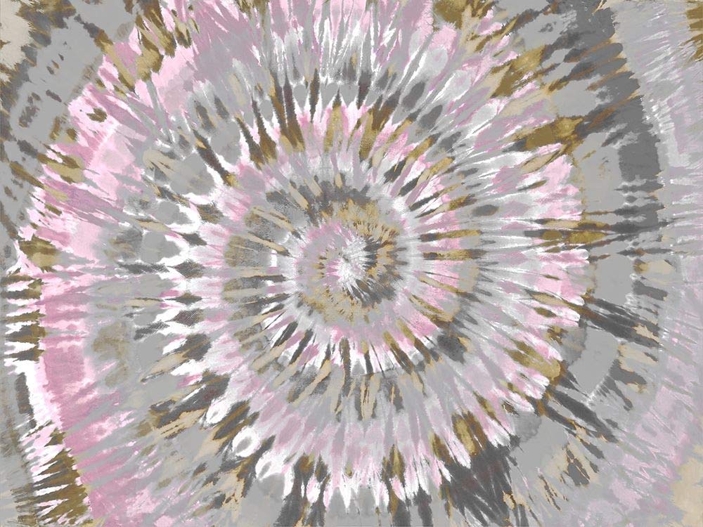 Posterazzi PDXKYS116909SMALL Tie Dye Blush Pink Molly Kearns plakat nadruk, 60 x 45, wielokolorowy
