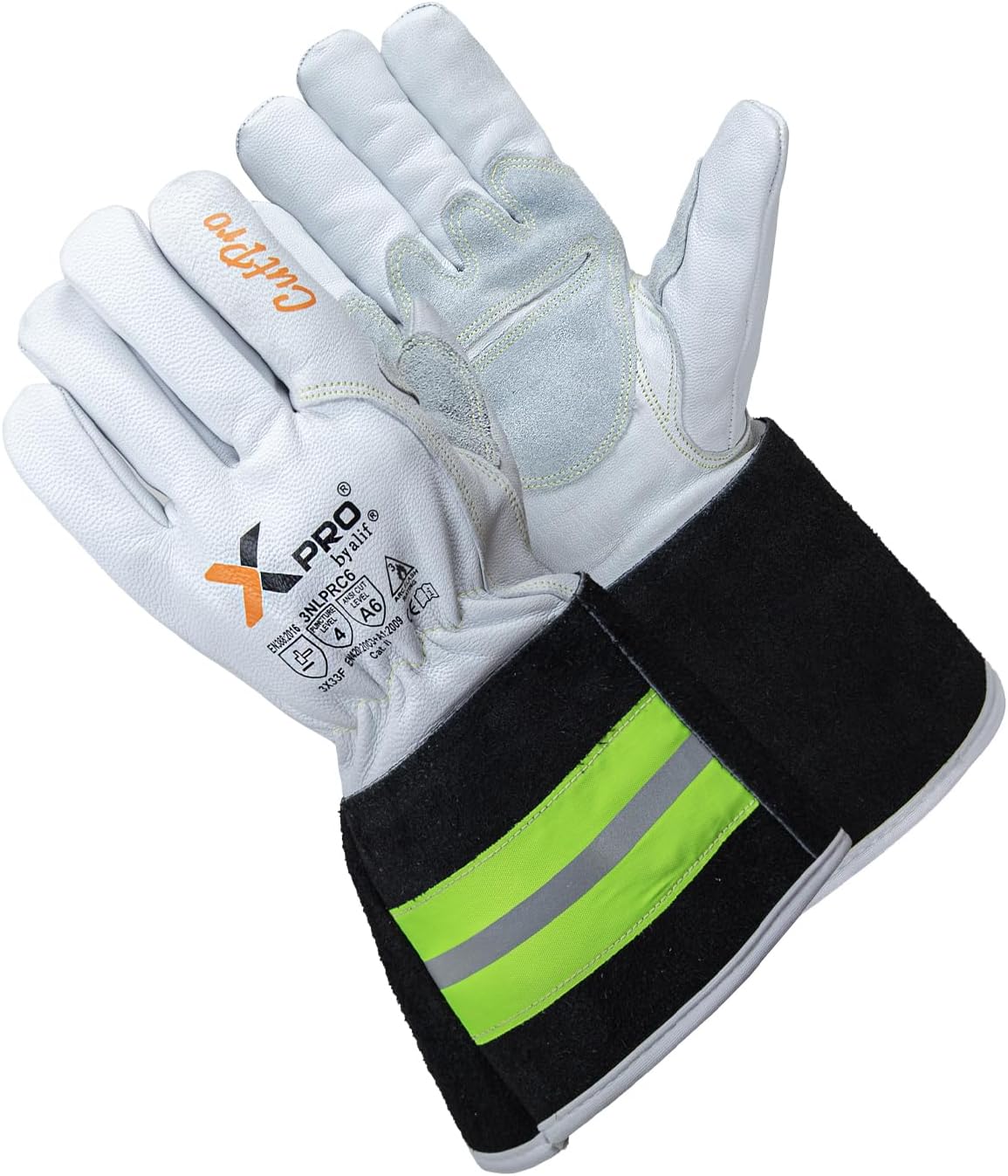 XPRO Si6 Series 3NLPRC6 Tig Welding Gloves: Kevlar & Enhanced Visibility-Certified, Sizes Small to 2xl | 3xl for Mens & Women