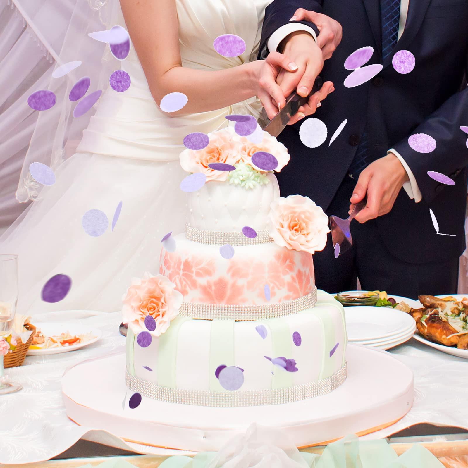 Runde Papier-Konfetti – 2,5 Cm, Bunt, Für Hochzeit, Geburtstag & Deko