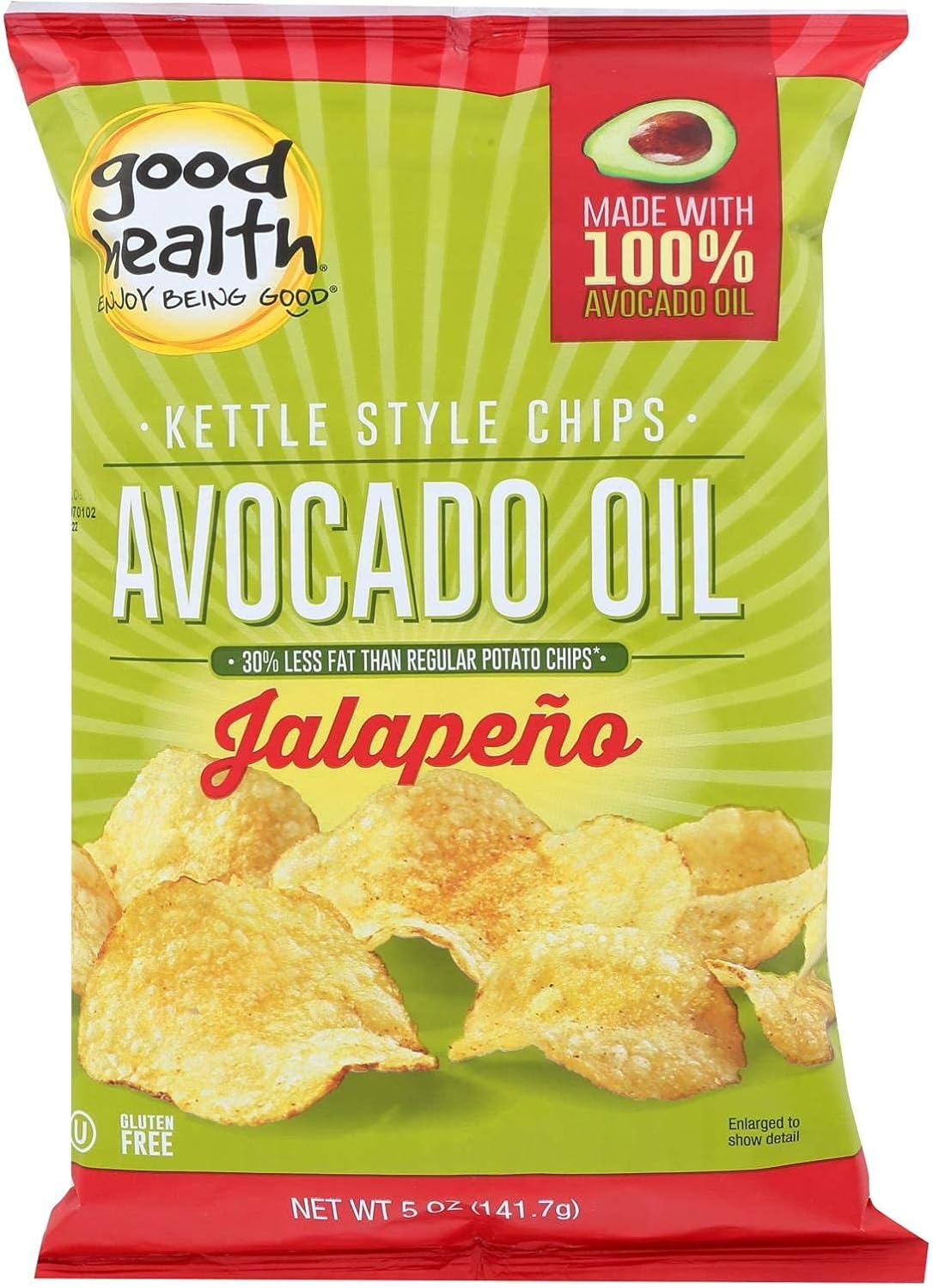 Good Health Chips,Jlpno Avcdo Oil 5 Oz Grocery & Gourmet Food