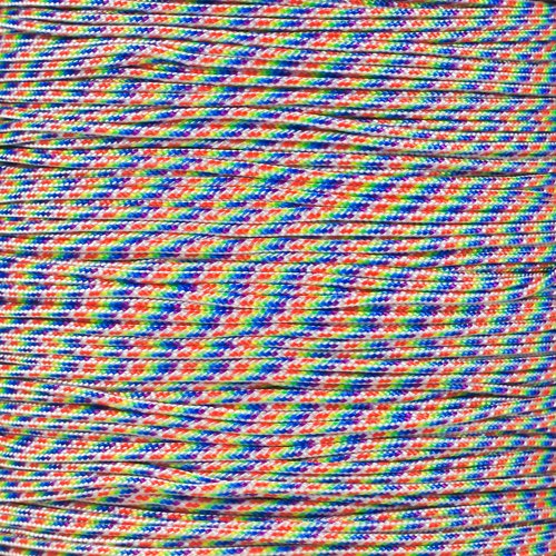 Paracord Planet 43kg Paracord – 1 Strand Type I Parachute Cord for Outdoors and DIY – Hippie Tie Dye (15 m) — image 1