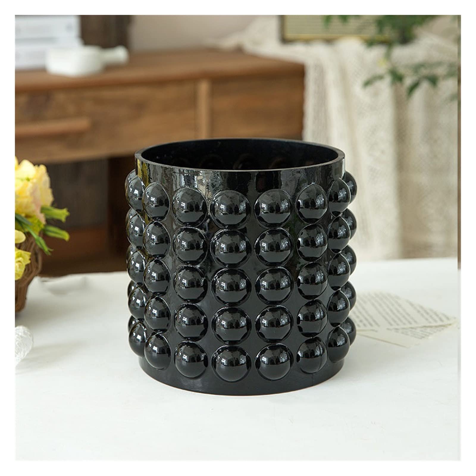 Vase de mariage funky et design esthétique, le cadeau de fête des mères idéal en verre