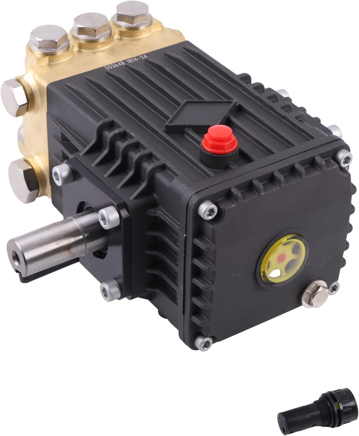 Triplex Pressure Washer Pump TS1811 T-47 Series 4.5GPM 3500PSI 1125RPM 24MM Solid Shaft