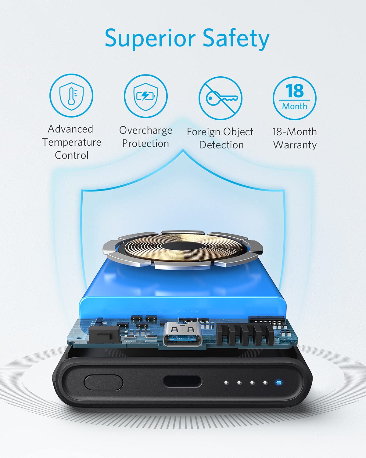 Amazon.com: Anker 521 Magnetic Battery (PowerCore Magnetic