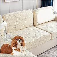 Vista 26 de Fundas de cojín para asiento de sofá, impermeables, de alta elasticidad, universal, elástica, fundas de cojín de repuesto para cojines individuales