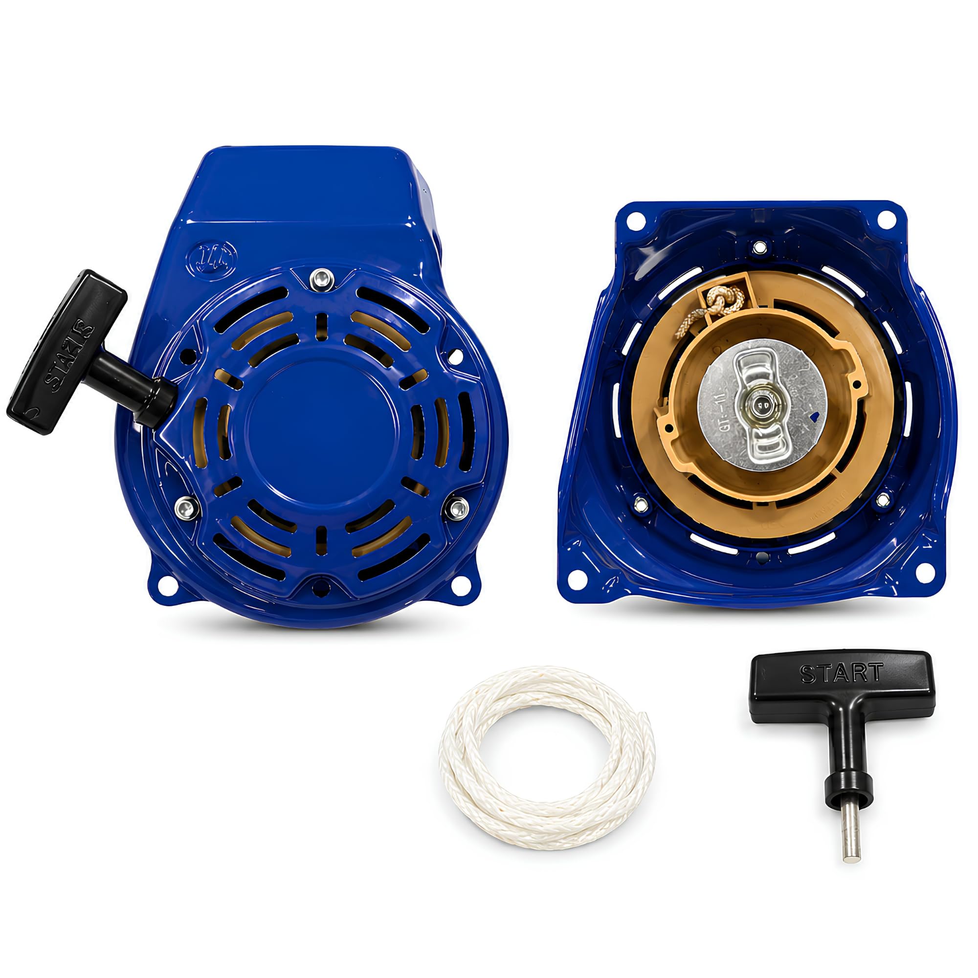 Recoil Starter Assembly for 3 HP Lifan Engine | Pull Start Recoil System for Petrol Engine Generator Water Pump-picture-10