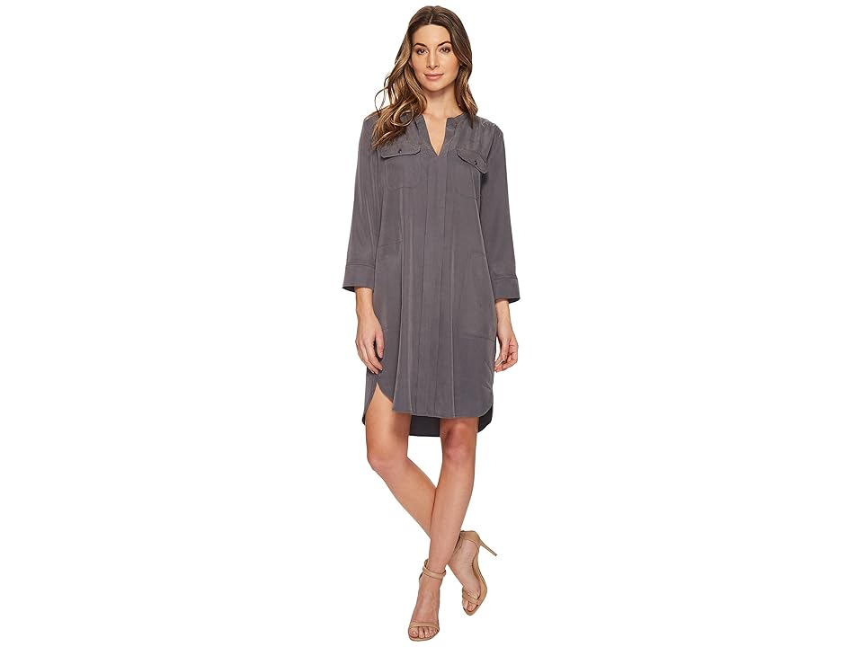 

NIC+ZOE Wanderlust Shirtdress (Ink) Women's Dress