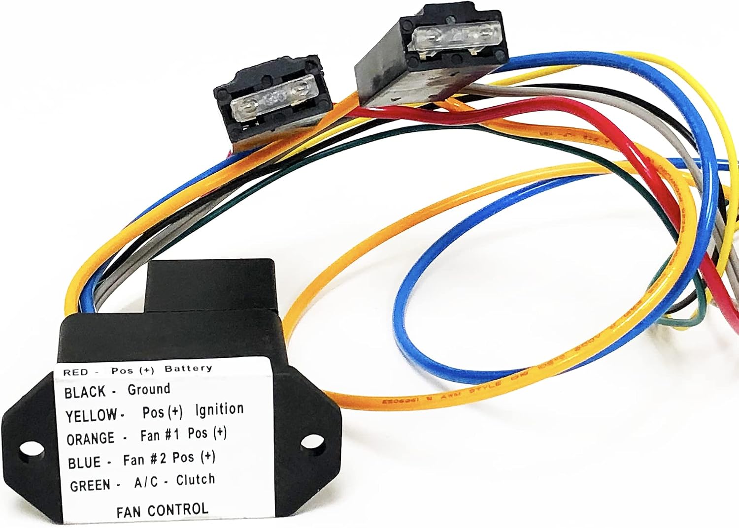 Hayden 3651 Universal Add-On Adjustable Thermostatic Fan Control Kit, Custom Fitting & Wiring Required