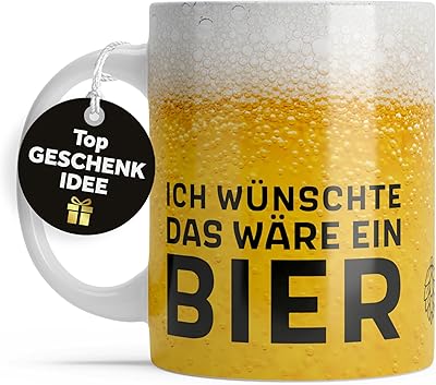 AMARI Bier-Tasse für Bierliebhaber