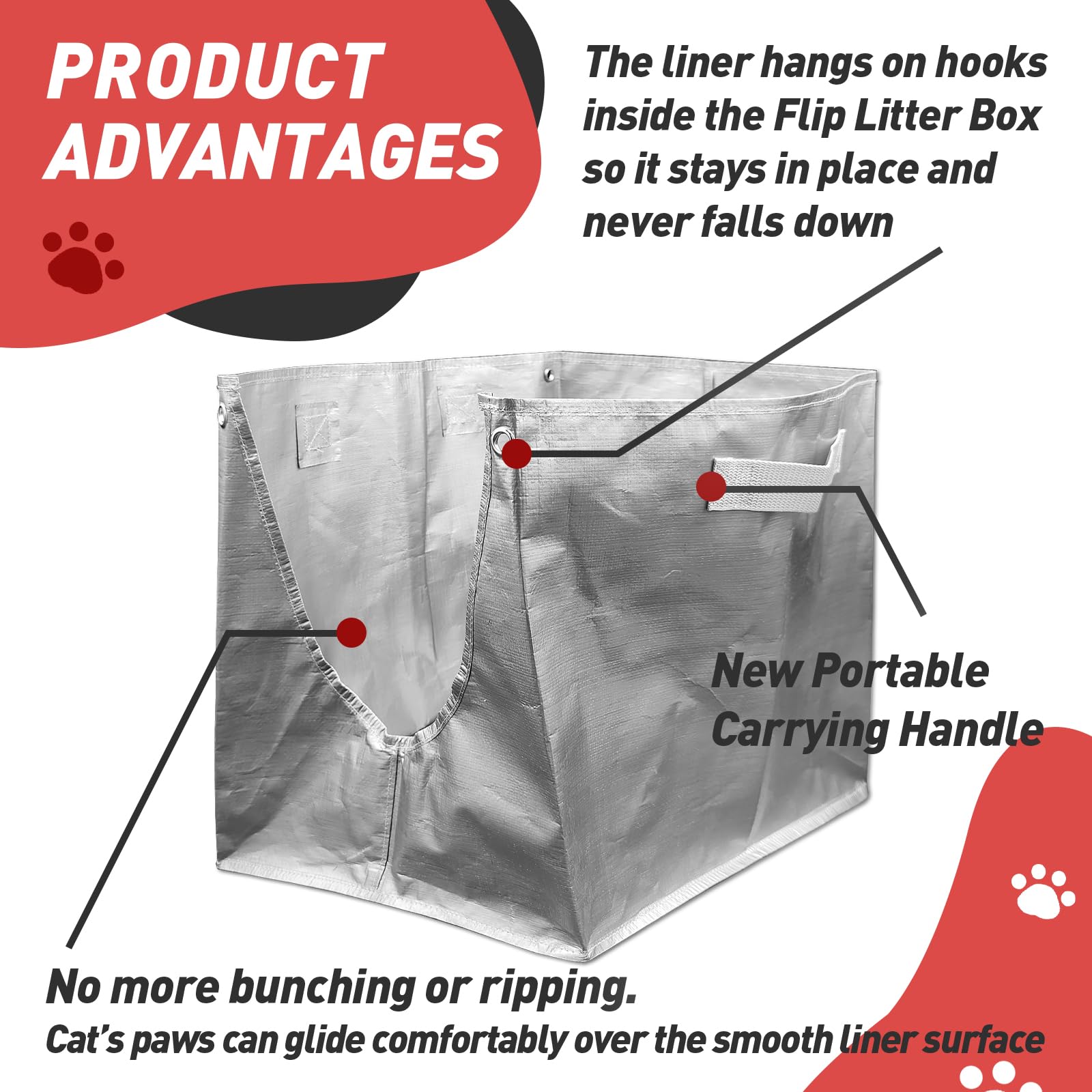 Flip Liners Type F (3Pack) Modkat, 42 OFF