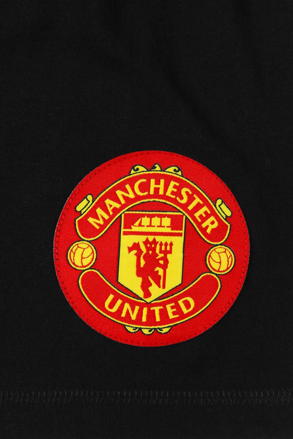 Manchester United Football Club Short Pyjamas Cotton Red Black