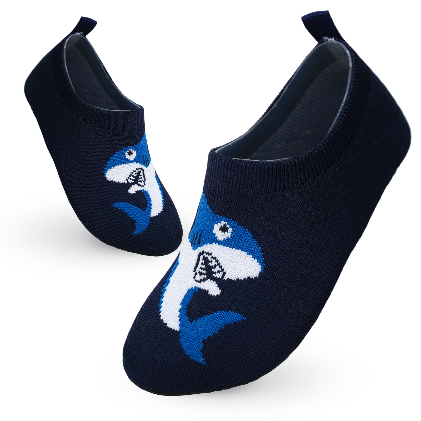 Vorvowry Hausschuhe Kinder Mädchen Junge Rutschfest Kindergarten Pantoffeln Weich Leicht Turnschläppchen Lauflernschuhe Kleinkinder Barfussschuhe Slippers