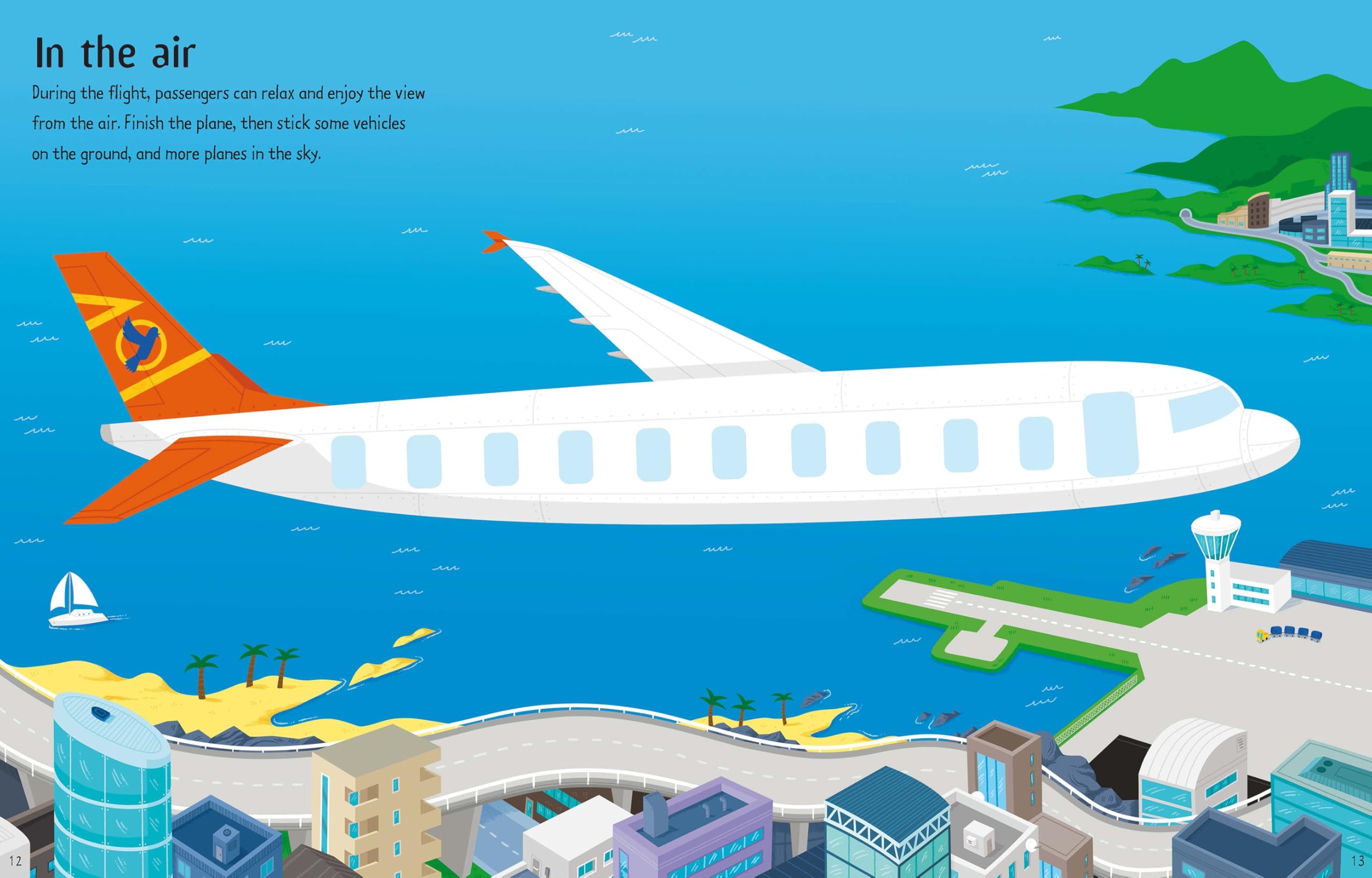 Airport Sticker and Colouring Book (First Colouring Books) (Sticker & Colouring book)