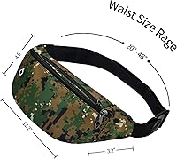 Vista 45 de Riñonera para hombres y mujeres, impermeable, para deportes, para viajes, senderismo, correr