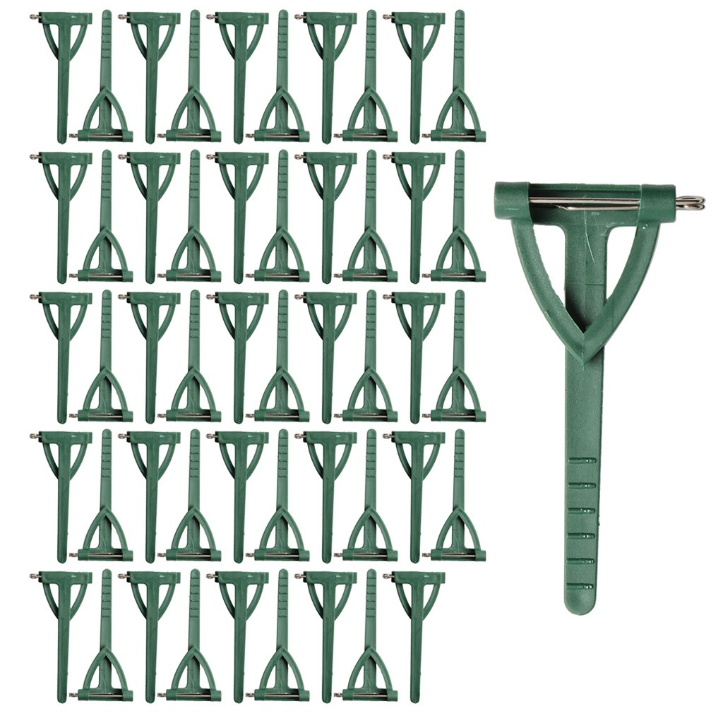 Phenovo Pieces of 50 Pageant Corsage Clip Boutonniere Pins for Buttonhole Flowers