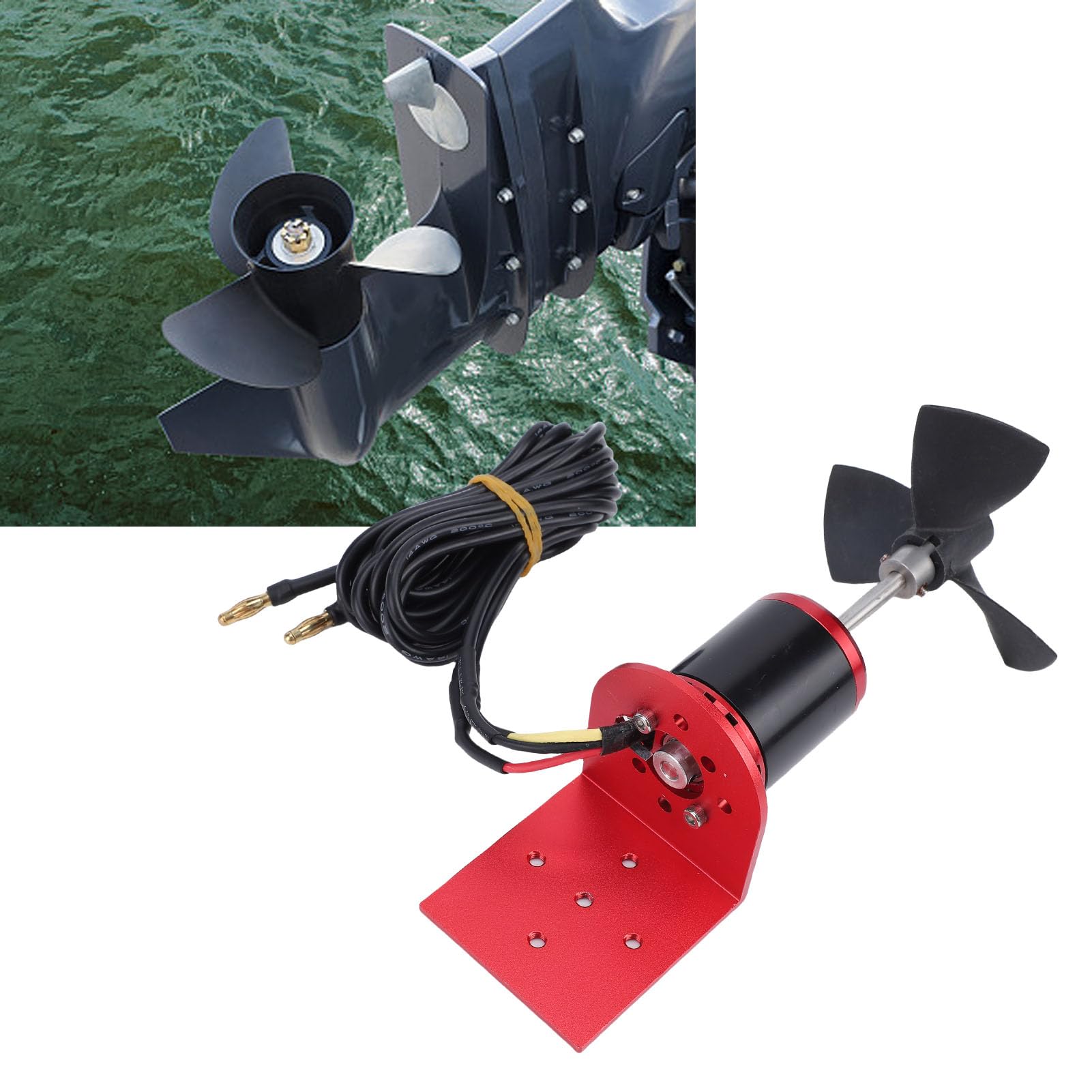 Domary Brushless Underwater Thruster 6kg Thrust Powerful Motor for RC Boats