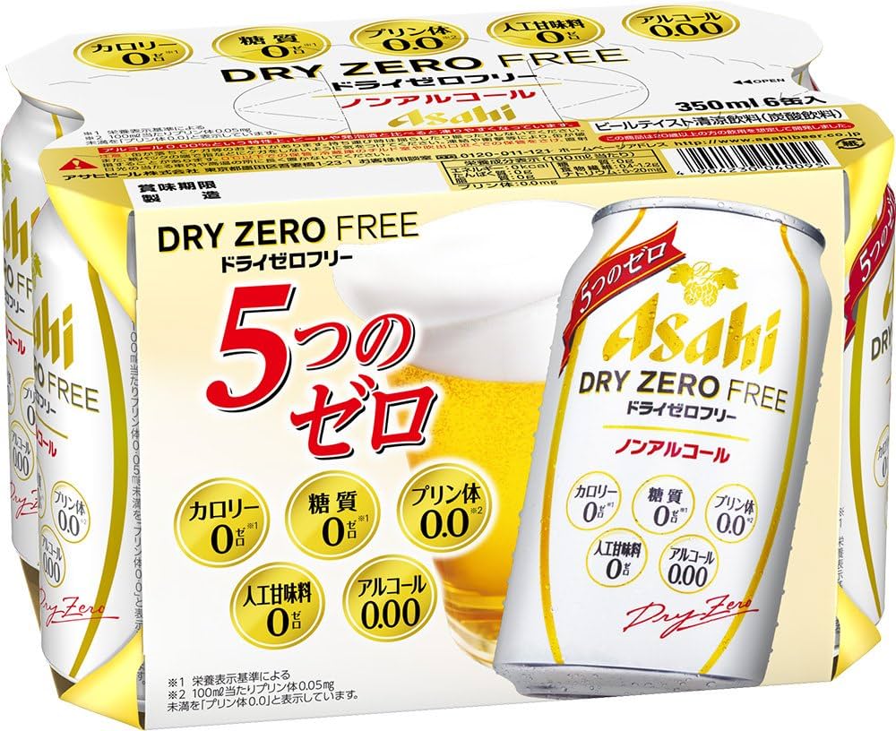 Amazon.co.jp: アサヒ ドライゼロフリー [ ノンアルコール 350ml