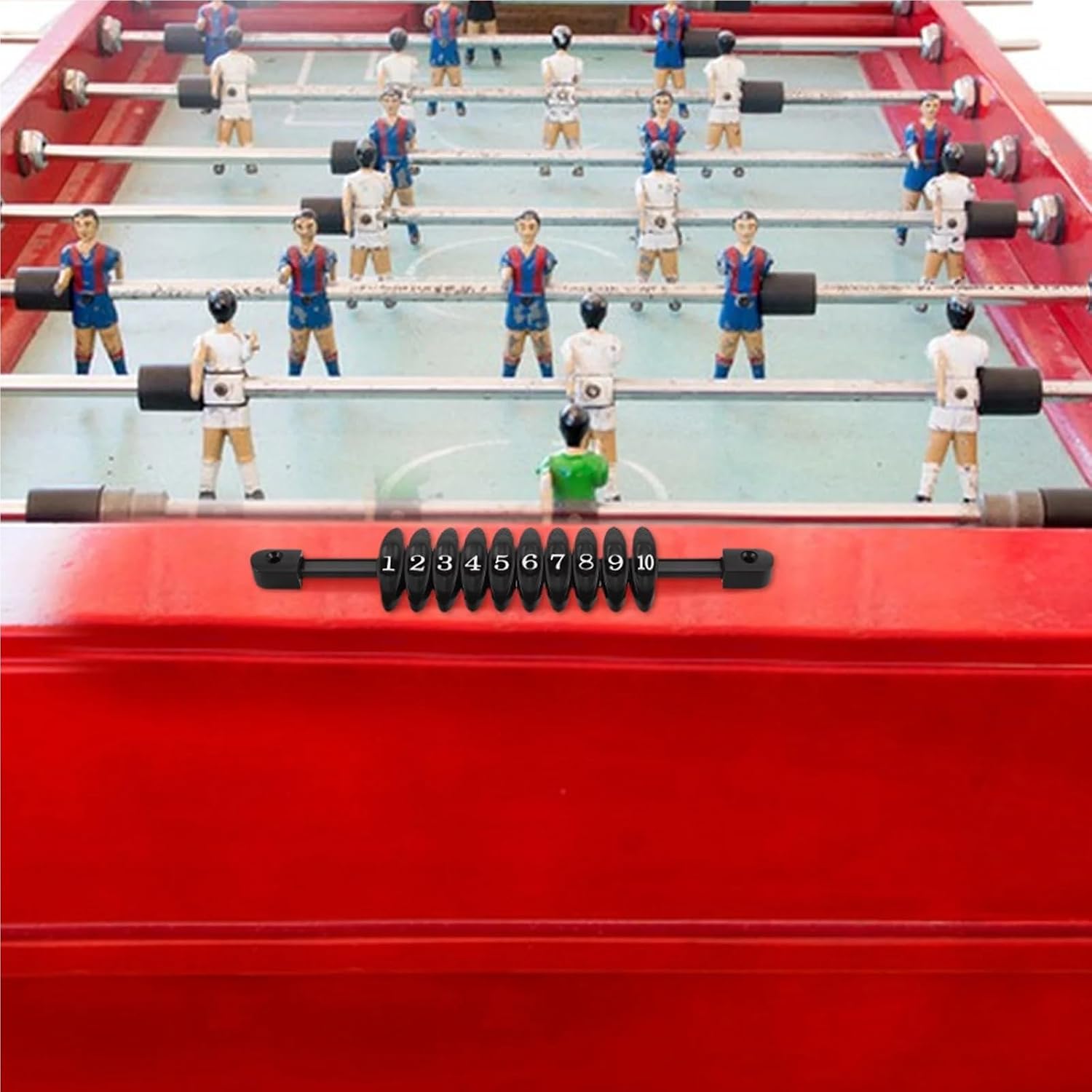 Foosball Score Counter 12 Pcs Plastic Table Football Scoring Counter for Children Enhances Coordination Fun Game Accessory for Home Recreation