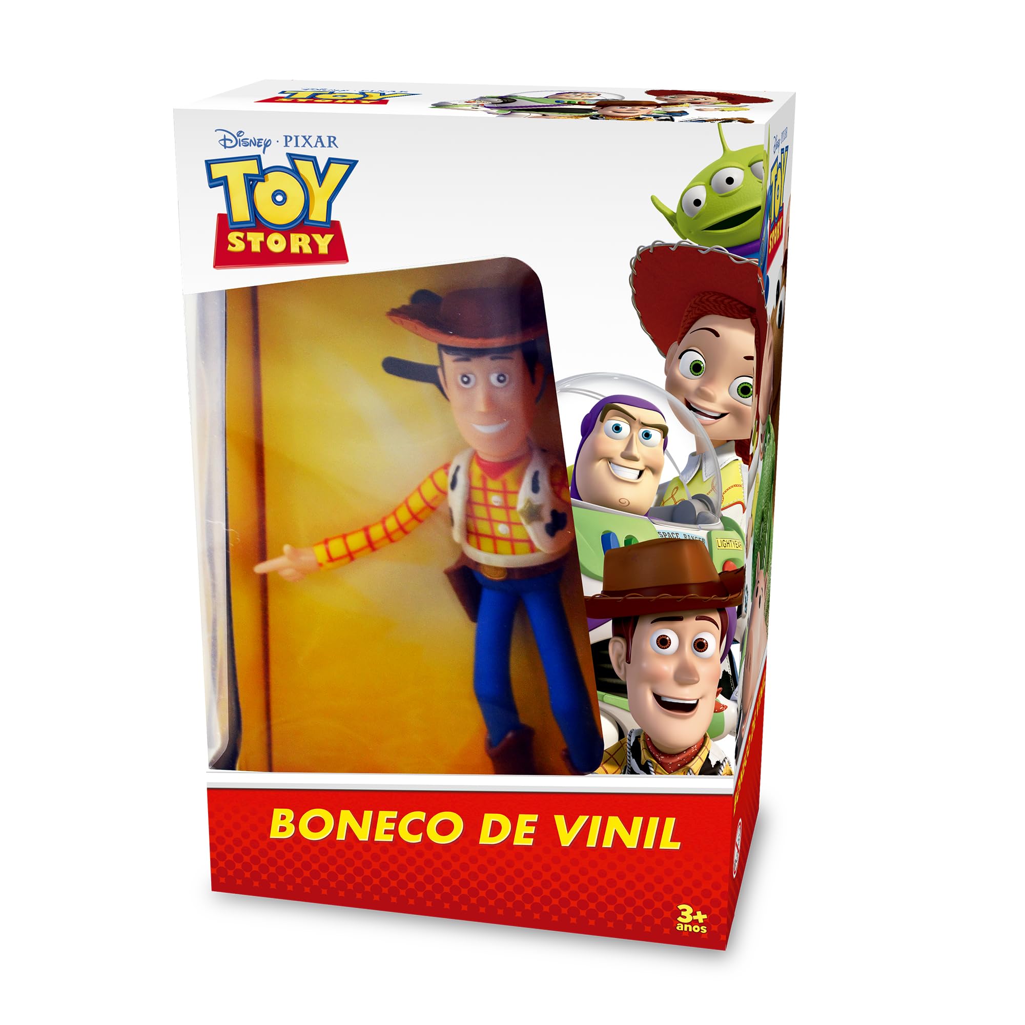 Boneco Vinil Woody Toy Story Lider Brinquedos | Amazon.com.br