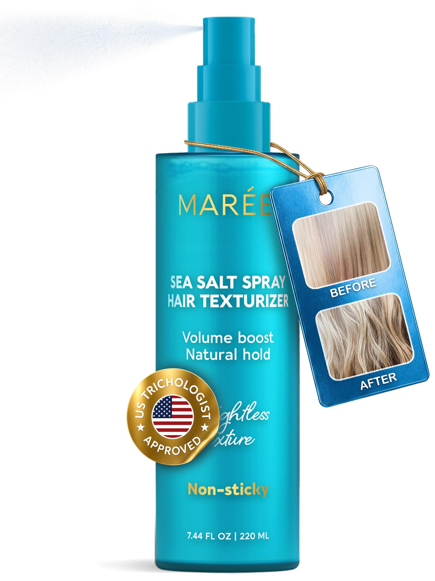 MAREE Texture Hair Spray for Men & Women - Sea Salt Hair Spray Women & Men