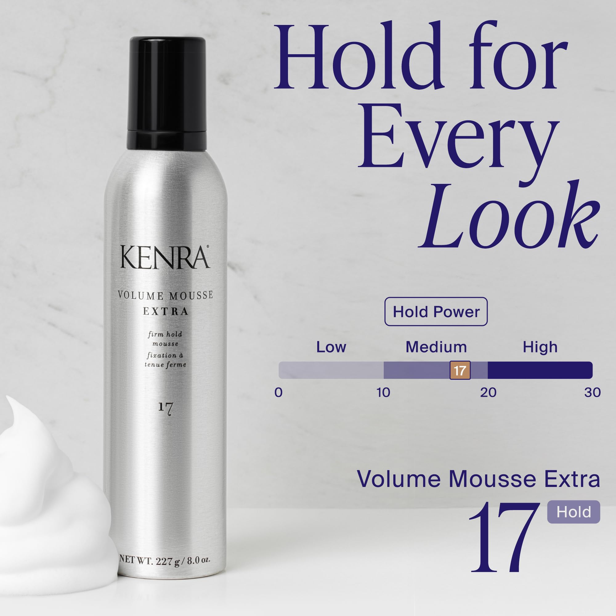 Volume Mousse Extra da Kenra para Unissex - 8 Onça Mousse | Amazon