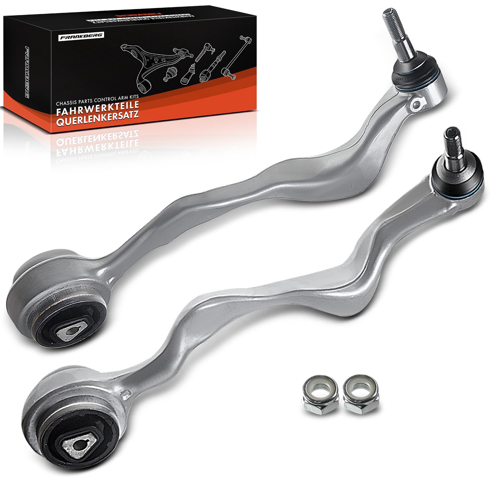 Frankberg Brazo transversal brazo oscilante brazo triangular Compatible con Serie 1 E81 Serie 3 Touring E91 Serie 1 E87 Serie 1 cabrio E88 Serie 3 E90 Replace# 520-559