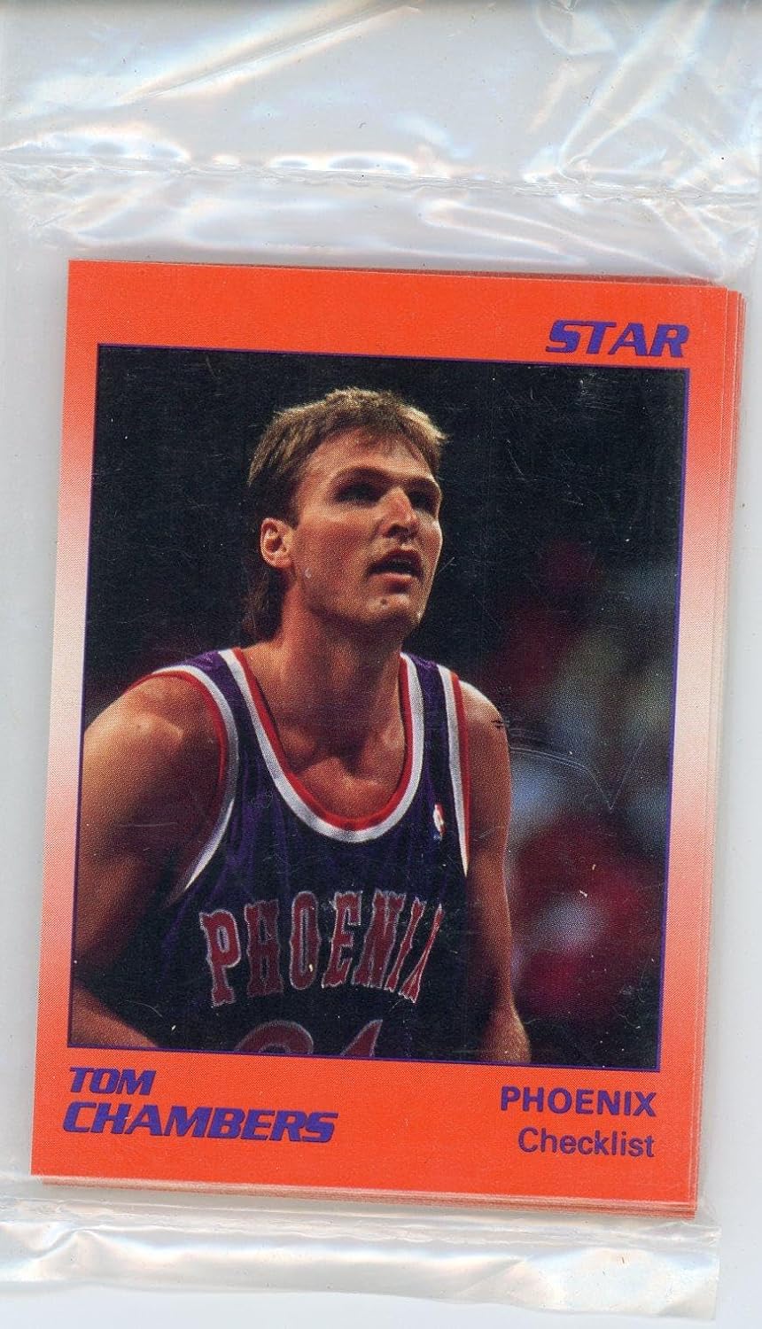 Tom Chambers 1990 Star Card Set (1-11) - Unsigned Basketball Cards