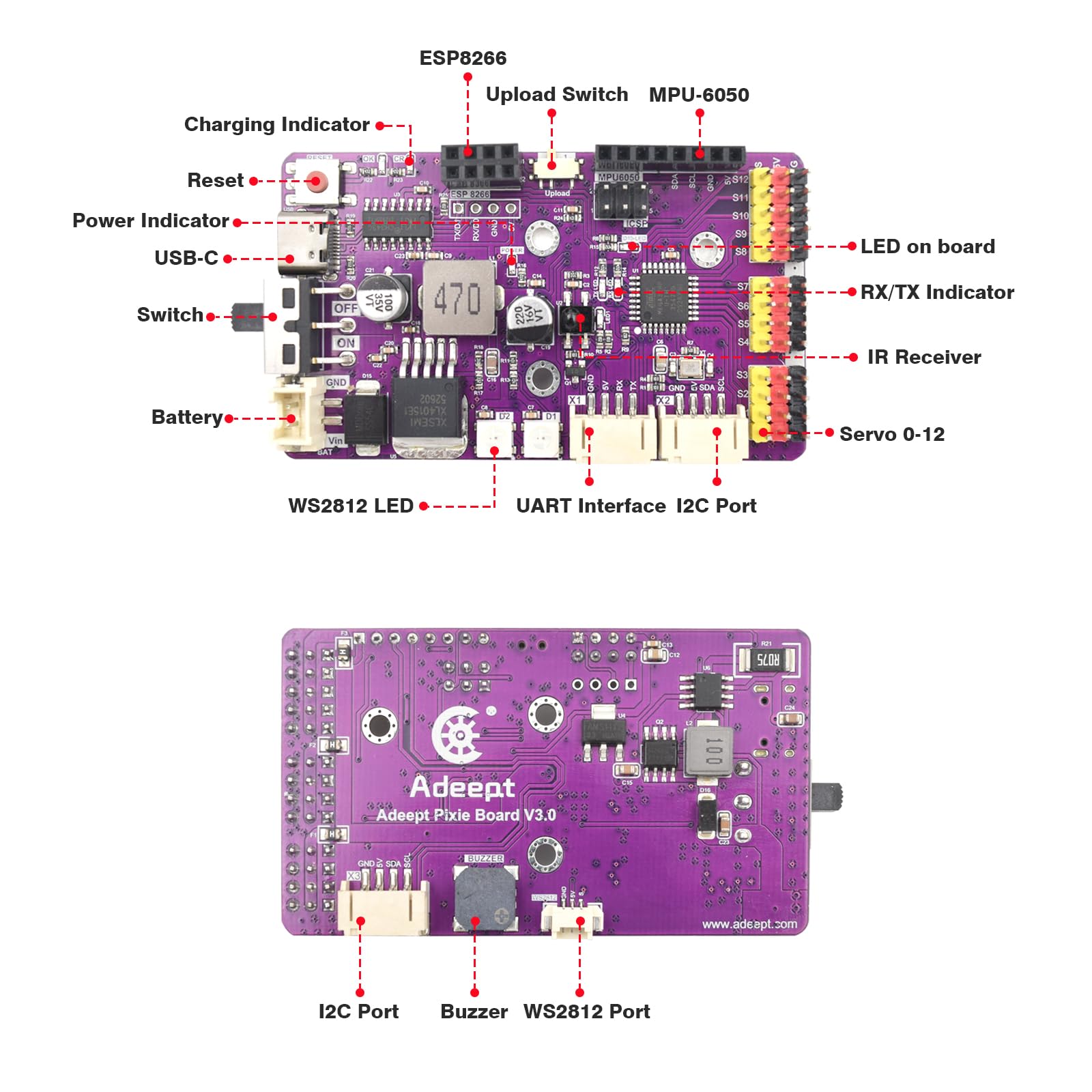 Adeept Ultimate Hexapod Spider Robot Kit, cuerpo de metal, programación Arduino, control remoto WiFi/IR con pantalla OLED, Python/APP, kit de robótica educativa STEM para adultos y adolescentes con
