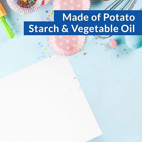 Miniatura 4 de Oasis Supply Paquete de 25 piezas de papel de oblea de grado O, 8" por 11"