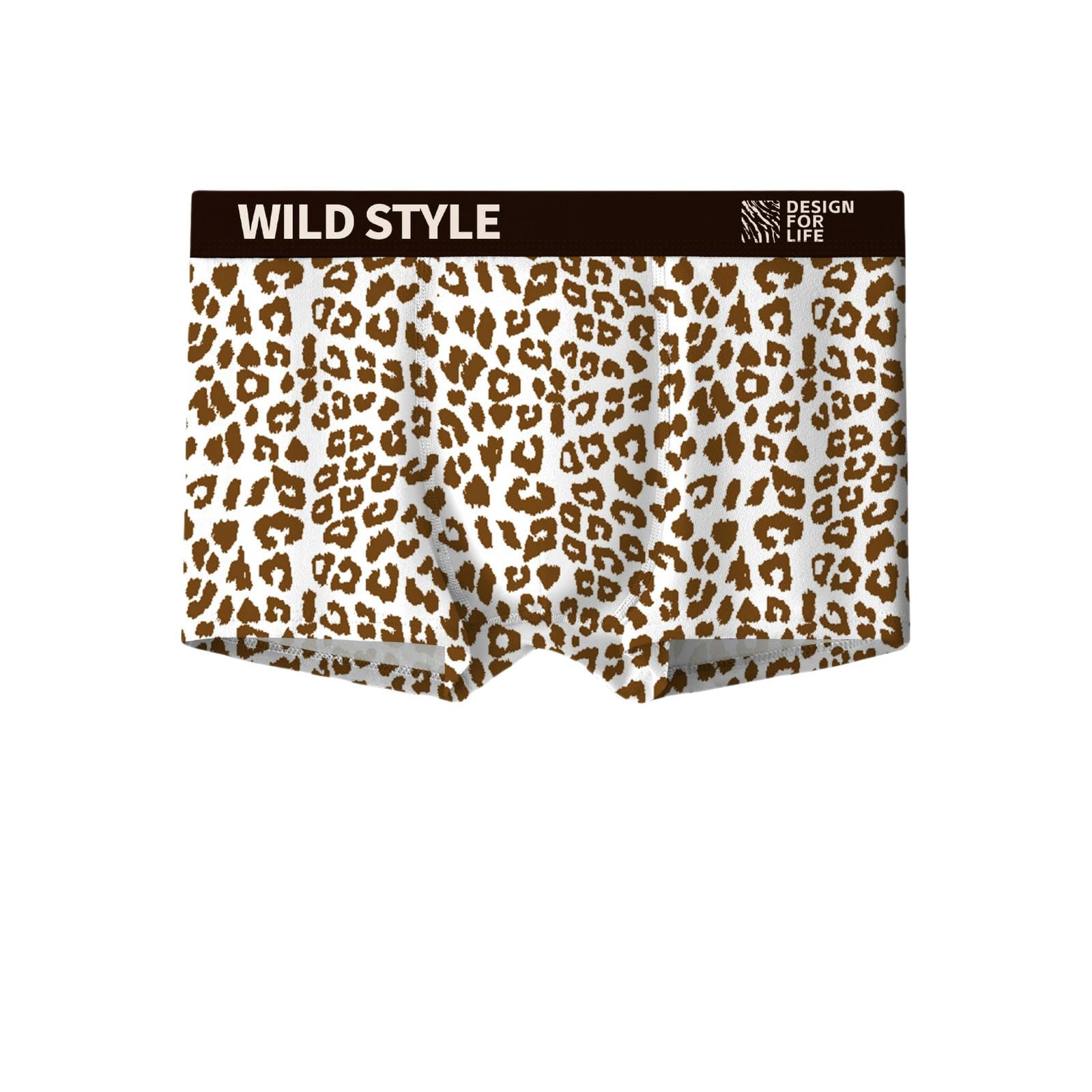 Calzoncillos bóxer para hombre cómodos con estampado de leopardo pack de 3 piezas byh1372-l