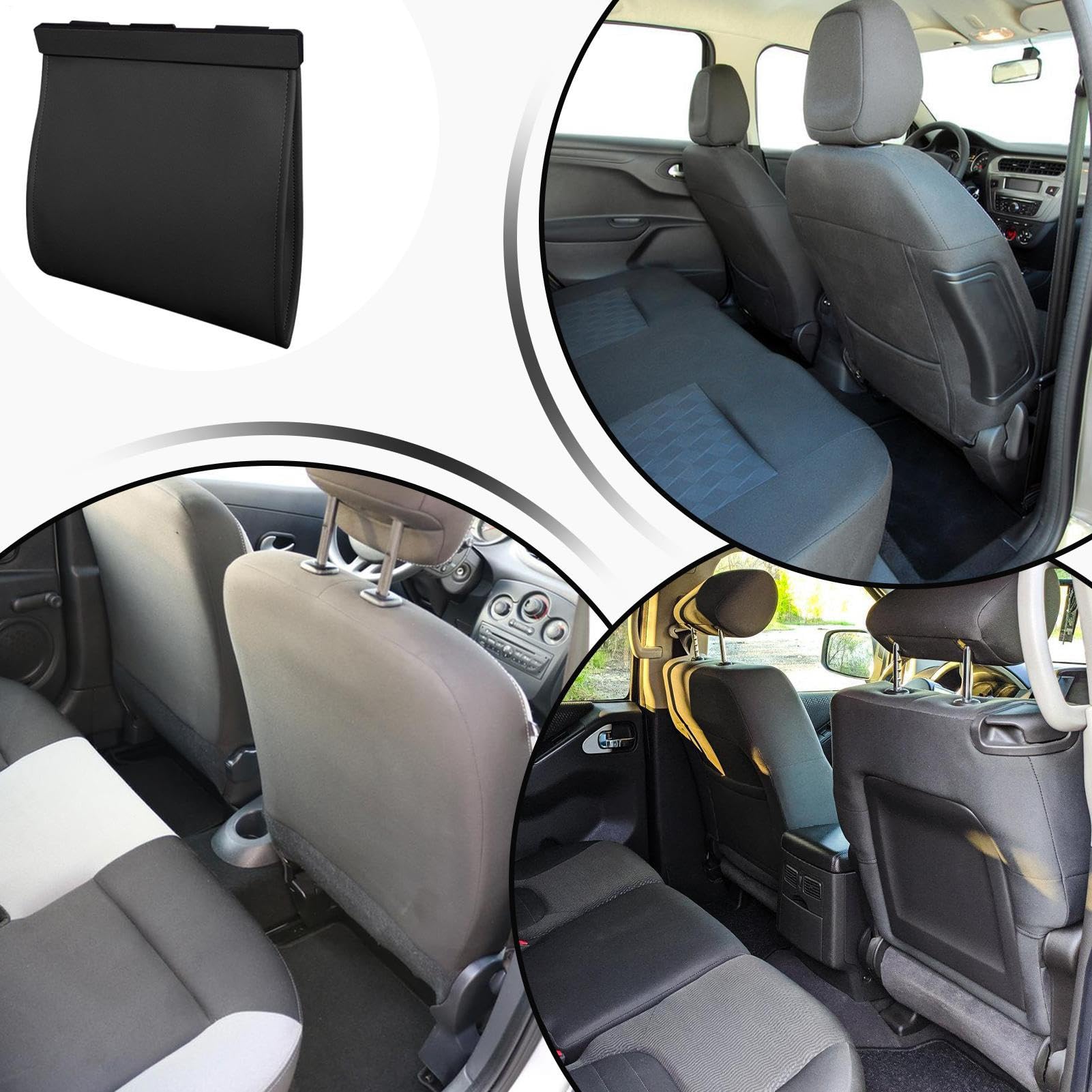 Müllbeutel für Auto | magnetisch, wasserdicht, auslaufsicher, Organizer für Autositze, Innenreinigung