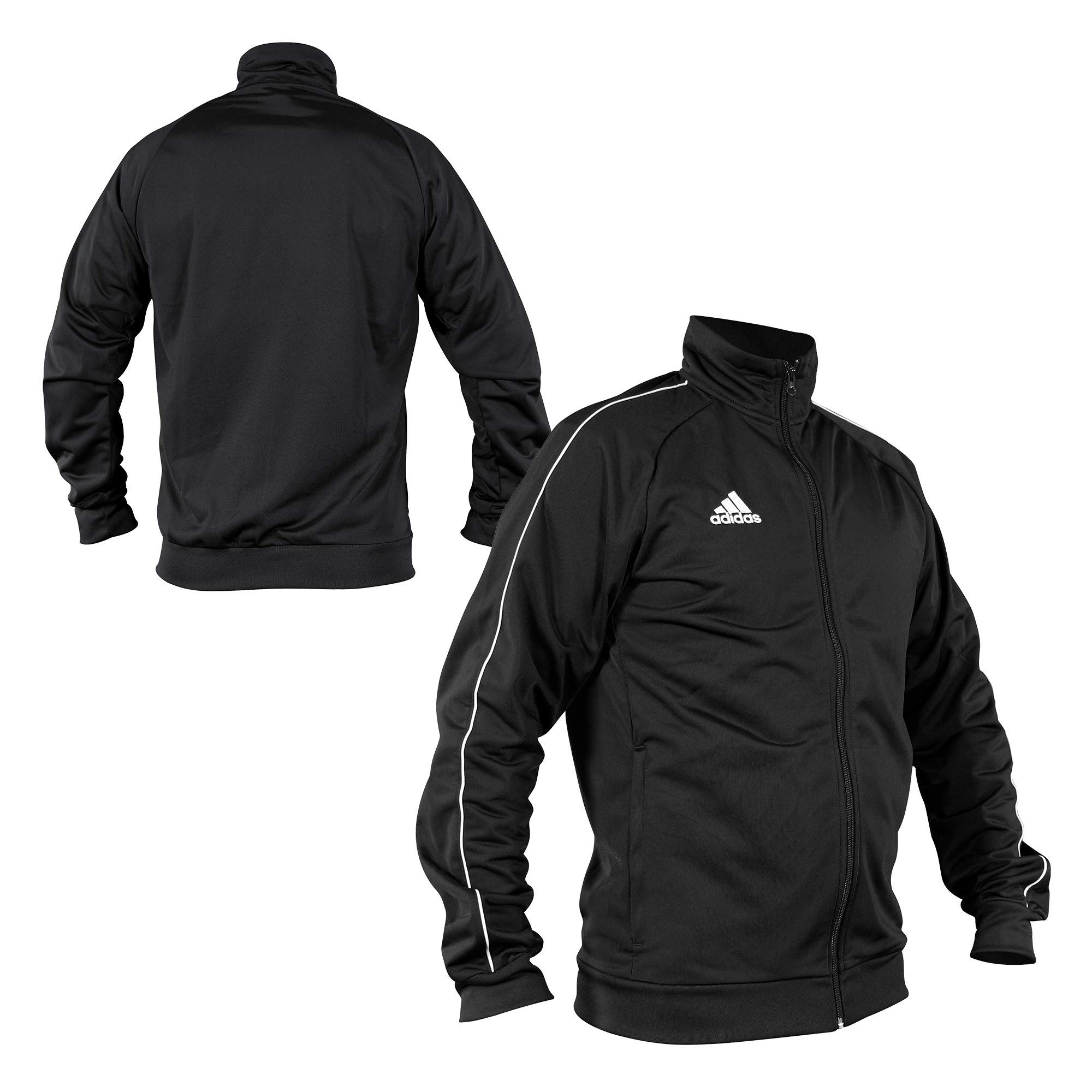 Adidas Dzieci Unisex Core 18 Kurtka Sportowa, Czarny, 128 cm