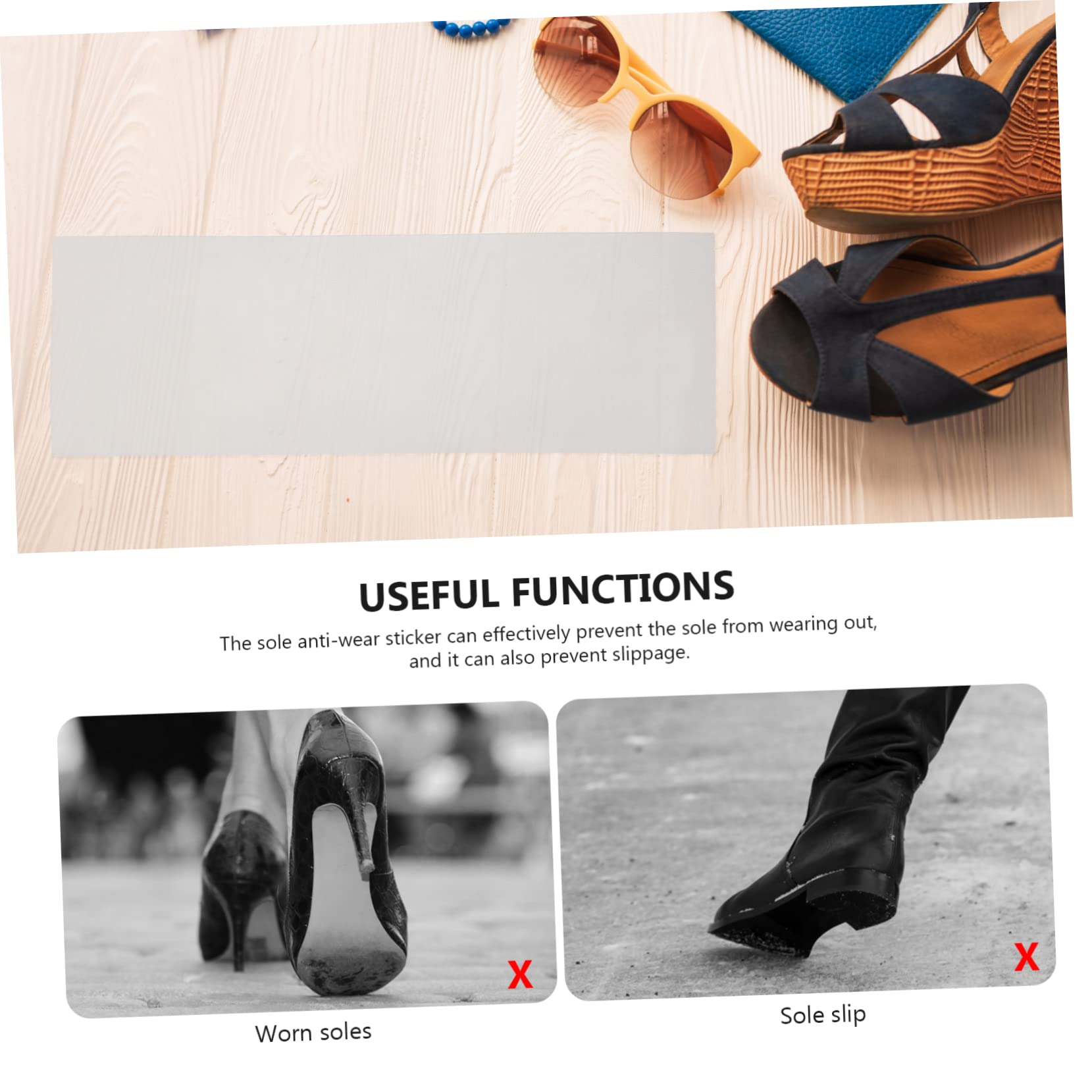 LALAFINA 5 Rollen High Heel Protectors - Für Schuhe - Langlebig Einfach Anzubringen Mattiert Nicht Für High Heels