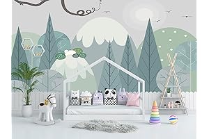 Charming Nursery Wall Mural: A Canvas for Dreams