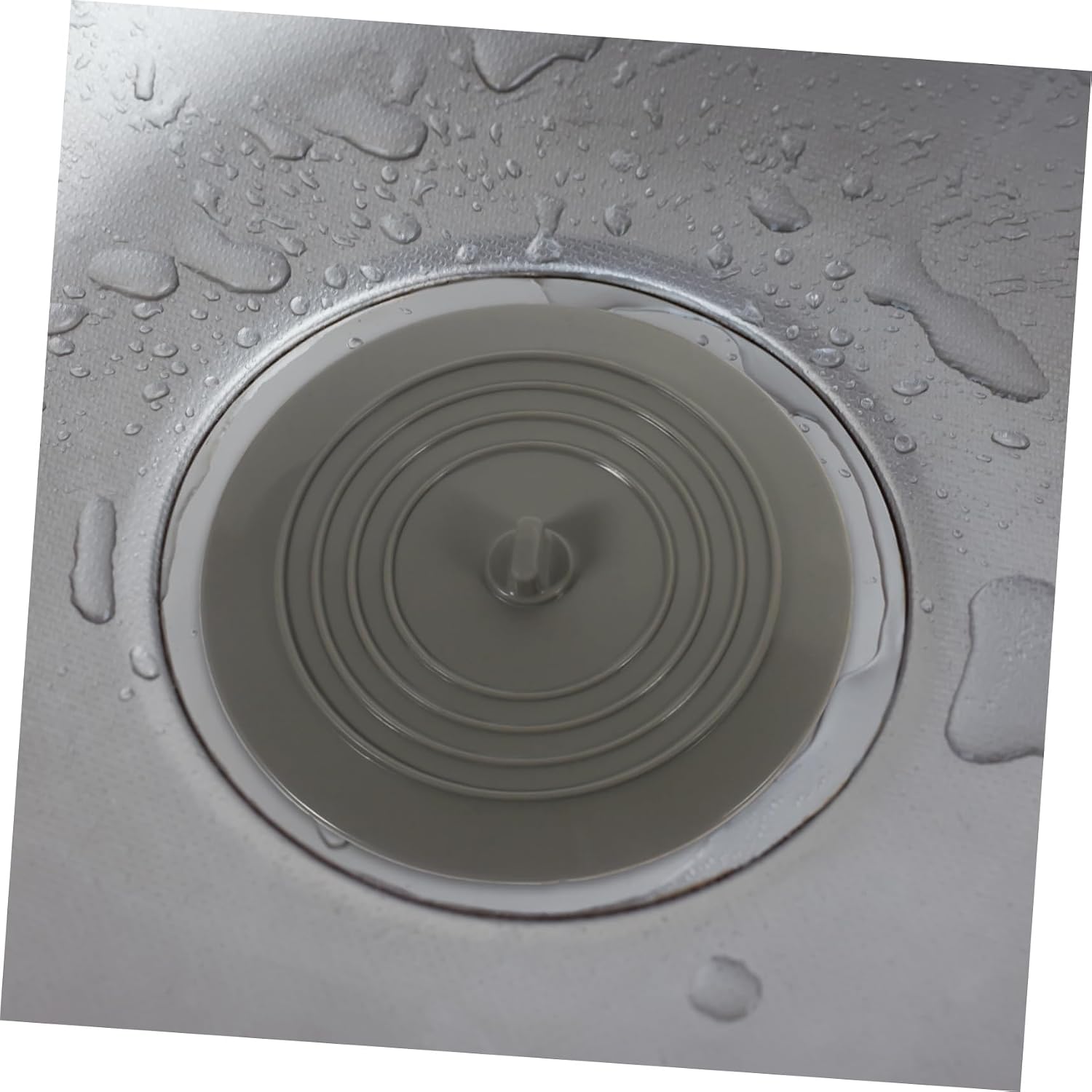 VILLCASE 2 Sets Bathtub Stoppers Kit Drain Plugs with Hair Catchers Versatile Bathroom Drain Covers for Water Control and Clog Prevention