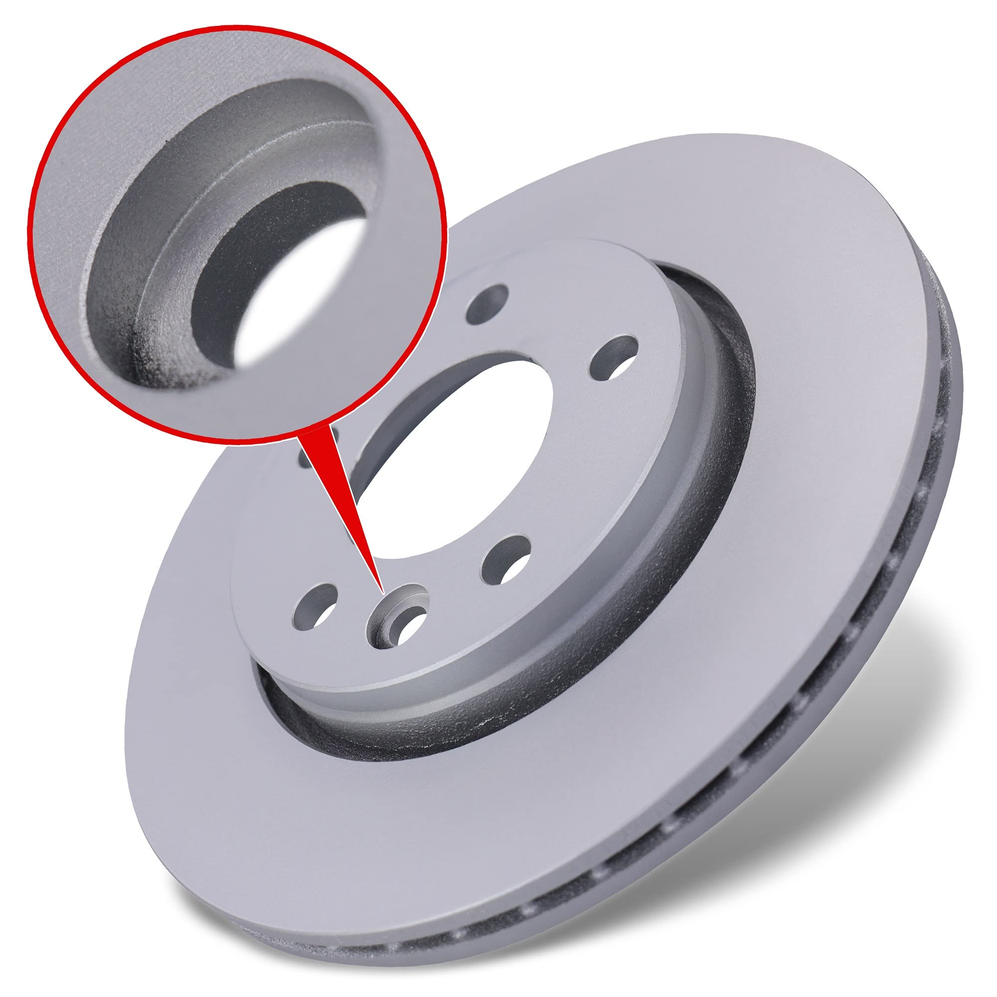 ATE Bremsenset Hinterachse inkl. Bremsscheiben hinten Ø 294 mm belüftet und Bremsbeläge hinten + Warnkontakt Kompatibel mit VW CALIFORNIA T5 + T6 Camper, MULTIVAN T5, T6, TRANSPORTER T5 + T6