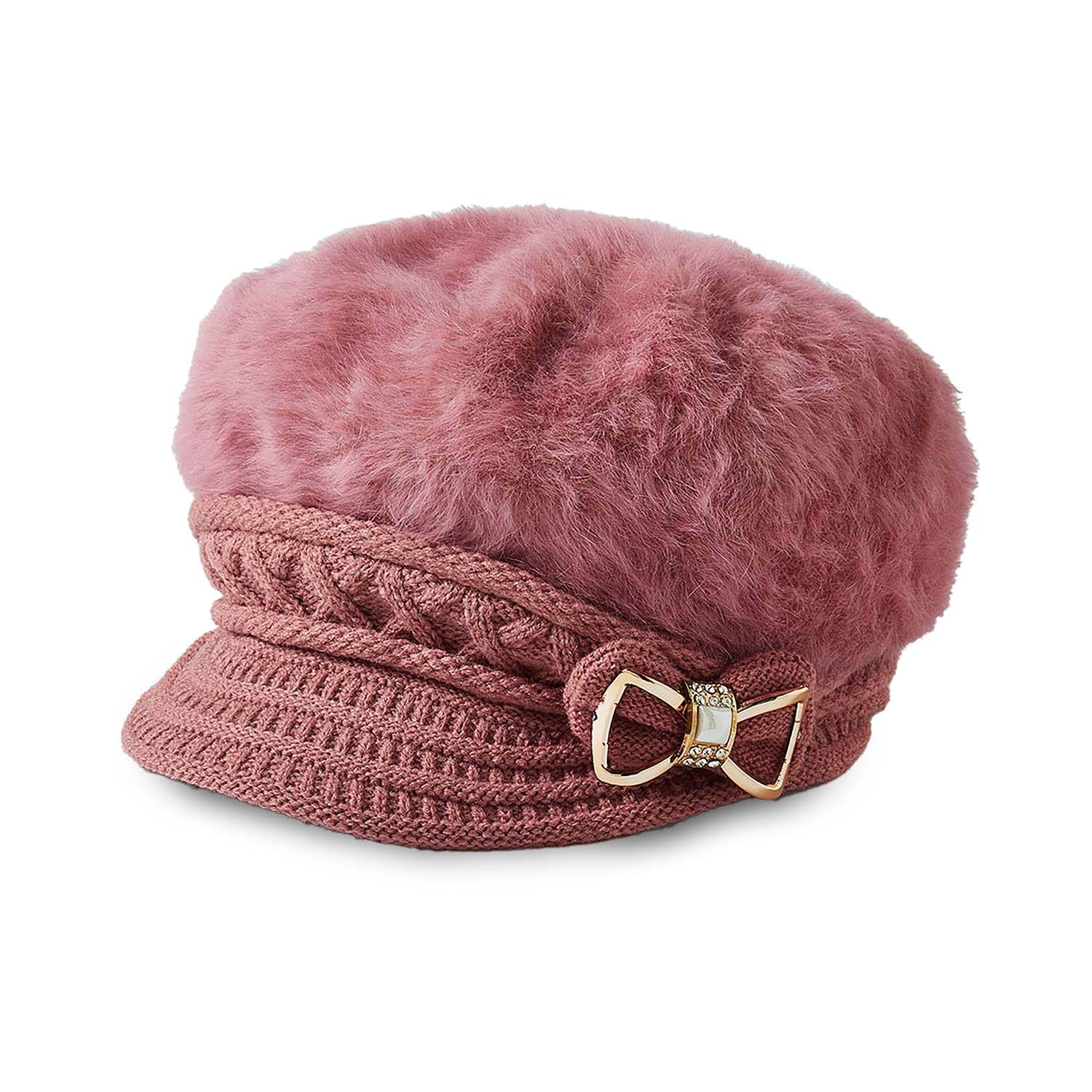 Coopers of Stortford Cloche Peak Hat Rose