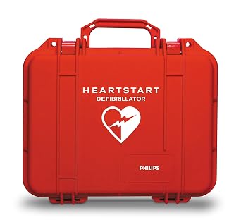 Philips HeartStart AED Defibrillator Plastic Waterproof Carry Case, YC AED sold separately