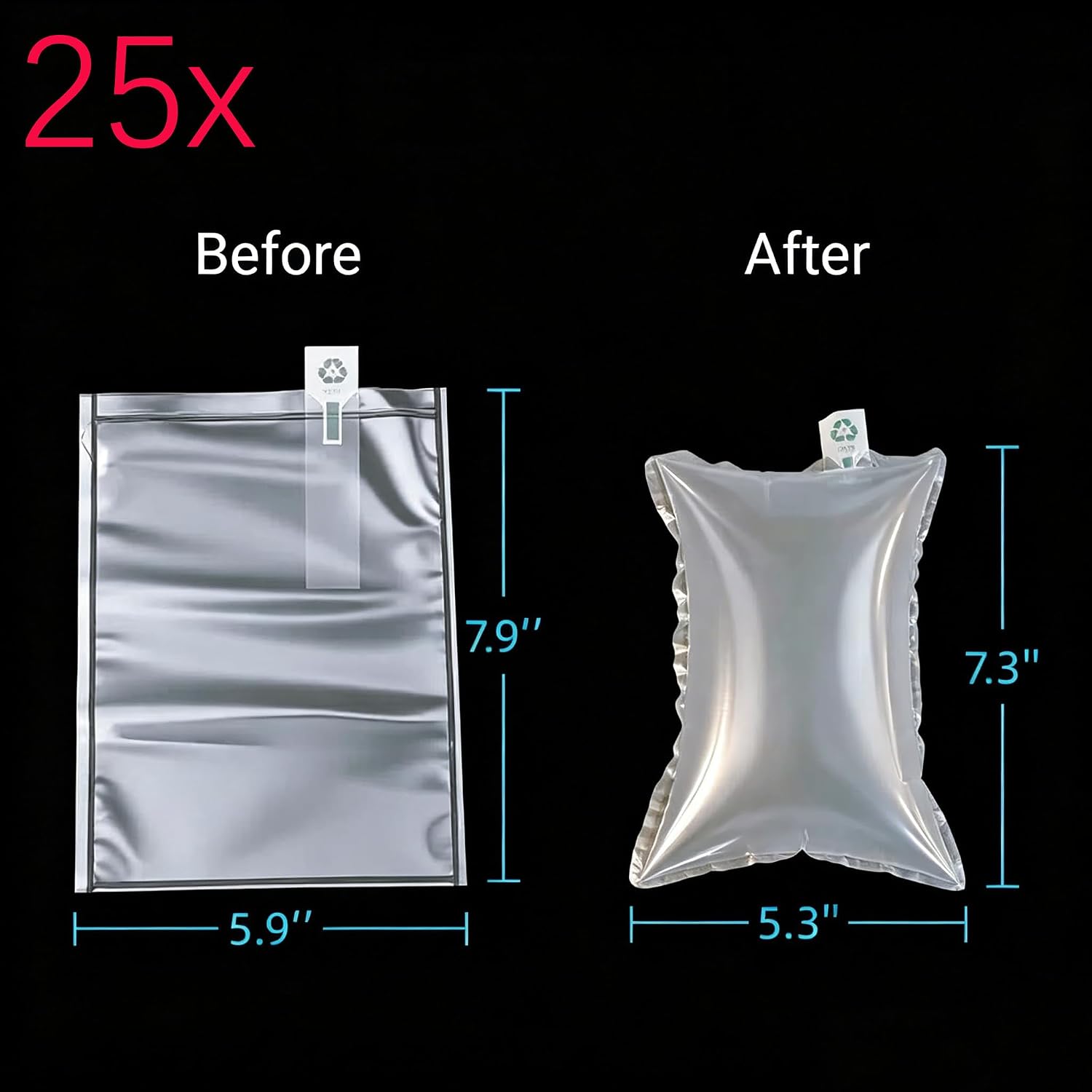 50 Pack Purse Stuffing Fillers Purse Pillow Inserts Non-sagging Packaging Air Pillows Purse Shaper for Luxury Handbag Storage Flap Bags Structured Totes Keep Bag Shape and Prevent Creases