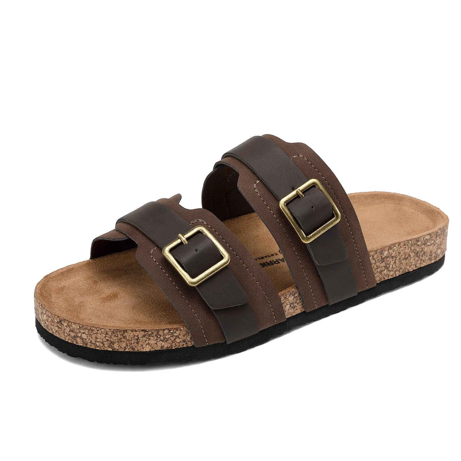 ARRIGO BELLO Pantofole Uomo Sandali Regolabile Fibbia Ciabatte Estive Scarpe da Spiaggia Traspirante EU41-46