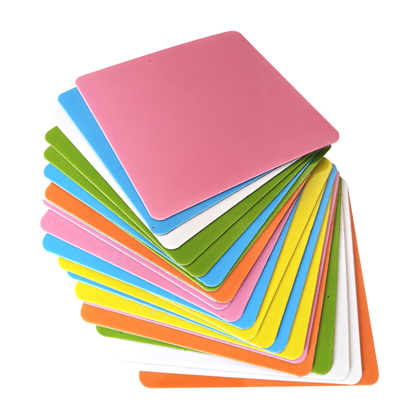Reusable Magnetic Sticky Notes 3x3 Inch - 36 Pack Dry Erase Whiteboard Magnets for Teachers Classroom, Colorful Fridge Stickers for Refrigerator, Office,Whiteboard