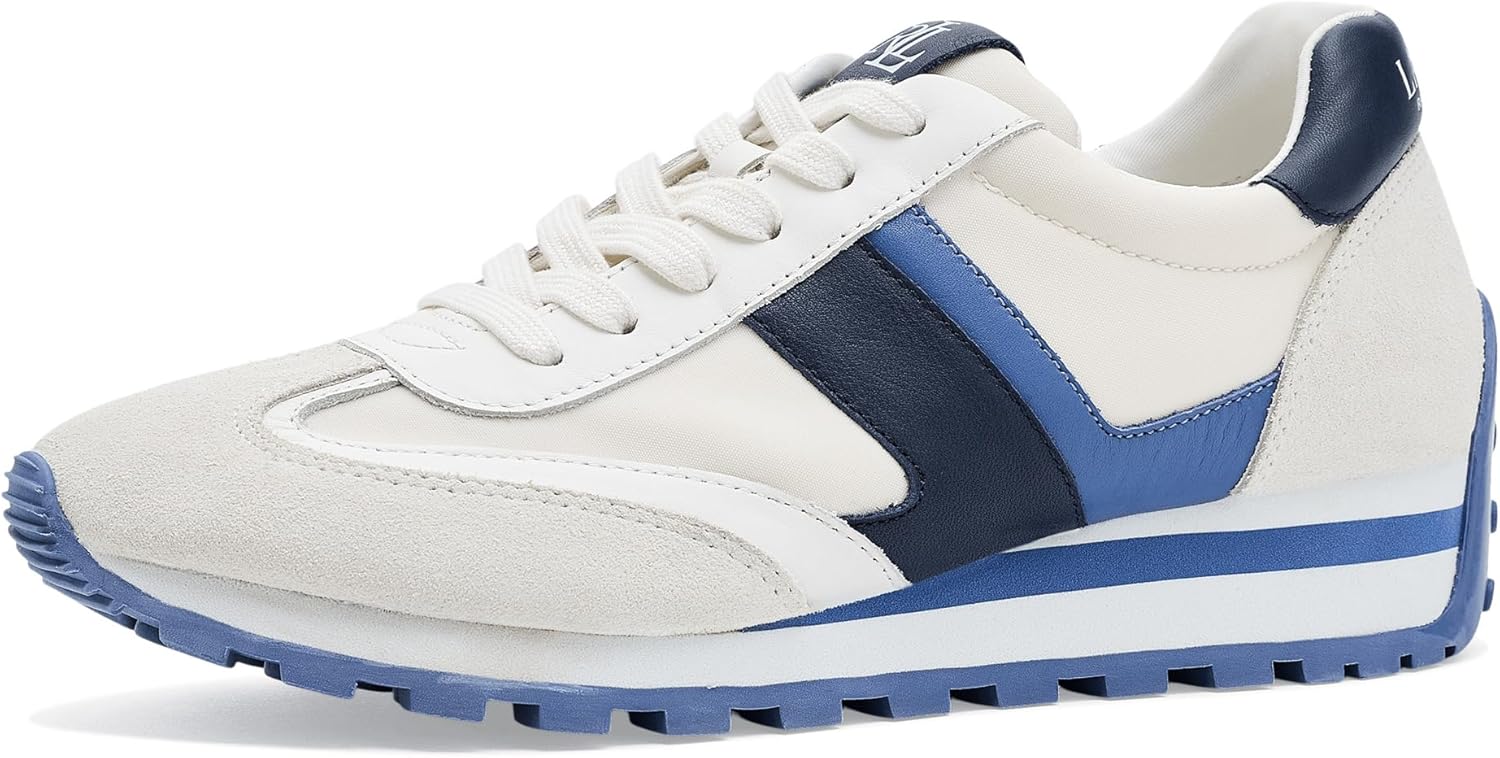 Lauren Ralph Lauren Dani Suede & Leather Sneakers