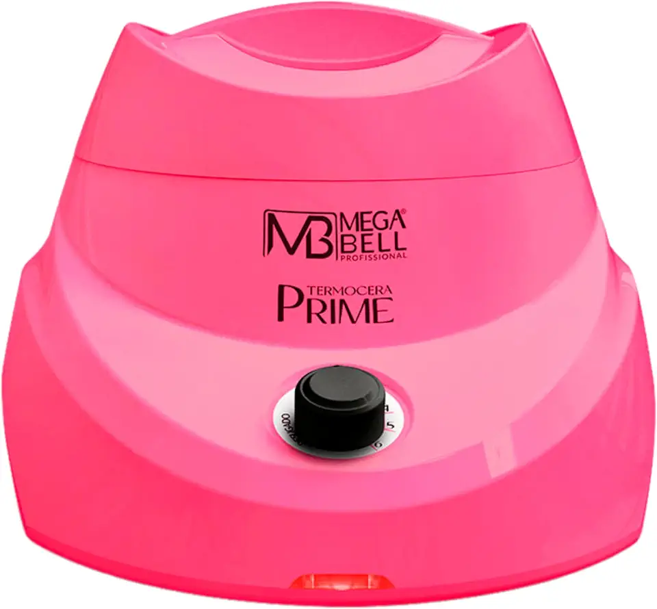 Mega Bell, Panela aquecedora de cera para depilação, Termocera Prime, Com refil, Bivolt, 500g, Rosa