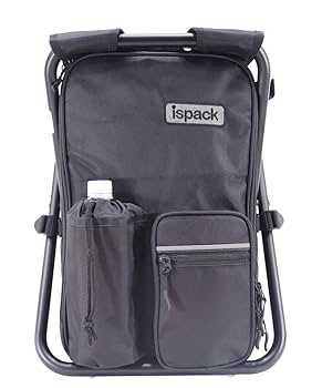 Amazon.co.jp: [ イスパック ] アウトドア 椅子付き リュック