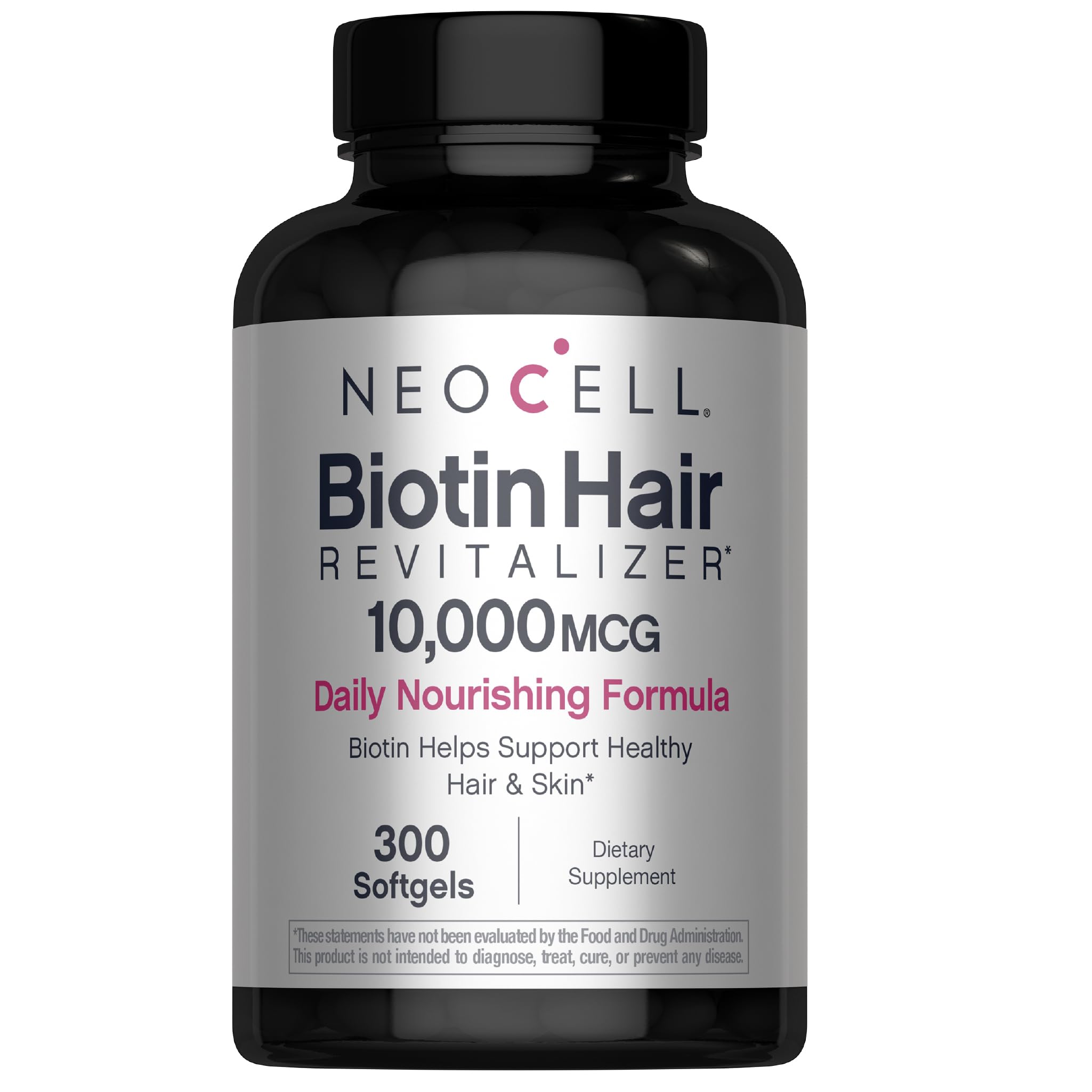 NeoCell Biotin Hair Revitalizer 10000mcg | 300 Softgels