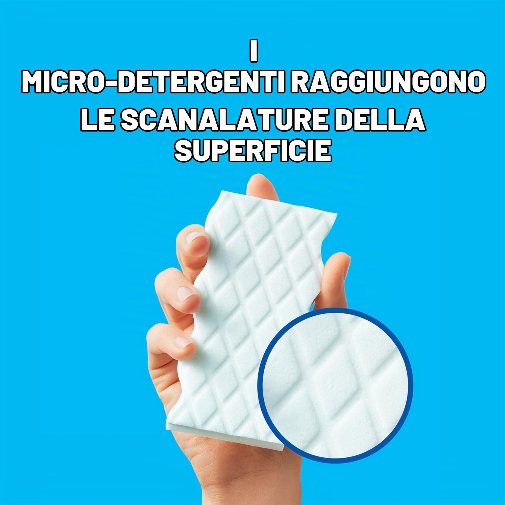 Mr. Clean Gomma magica extra resistente, multiuso, detergente per scarpe, bagno, doccia, finestrini e parabrezza, 10 pezzi