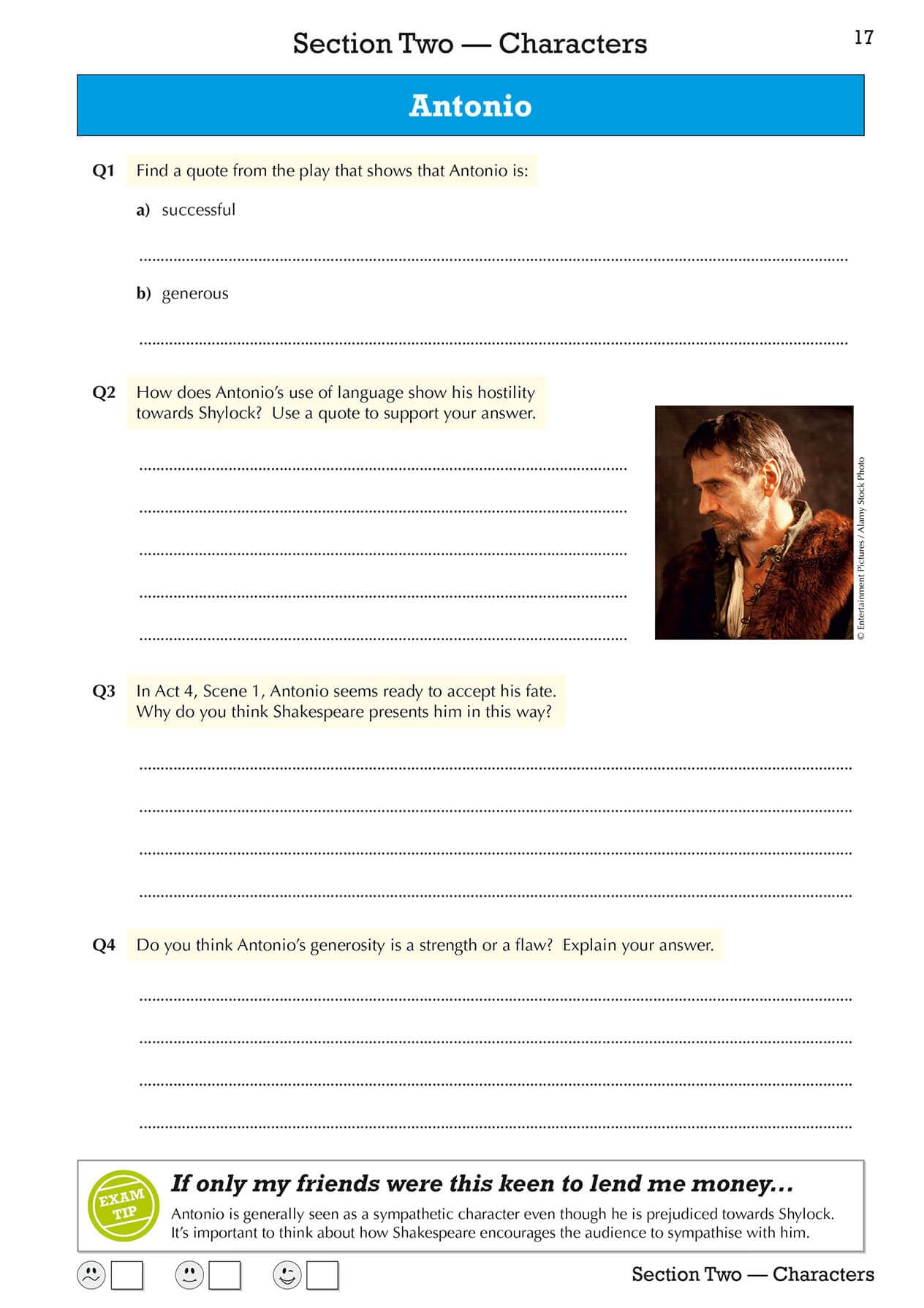 New Grade 9-1 GCSE English Shakespeare - The Merchant of Venice Workbook (includes Answers) (CGP GCSE English 9-1 Revision) - Image 9